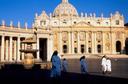 Only the nuns and us out this early in the morning.